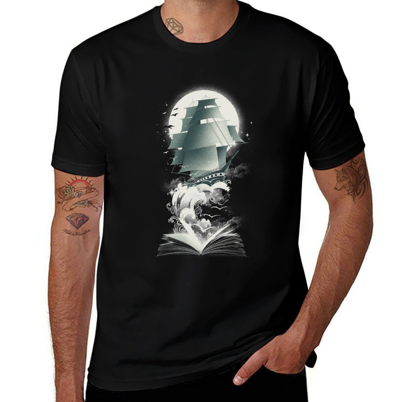 Outdoor Adventure Books - Book of Adventures T-Shirt Holiday Outdoor