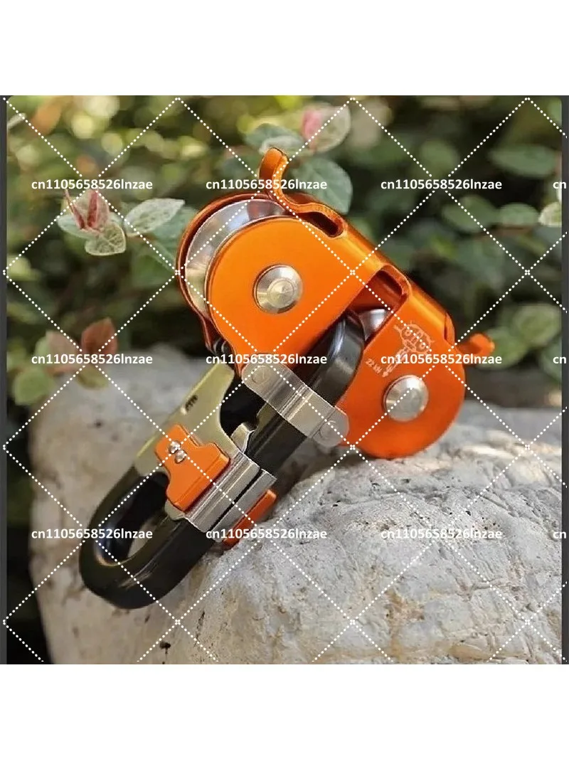 Outdoor Adventure Zipline - Heavy-Duty Double Pulley Zip Line System
