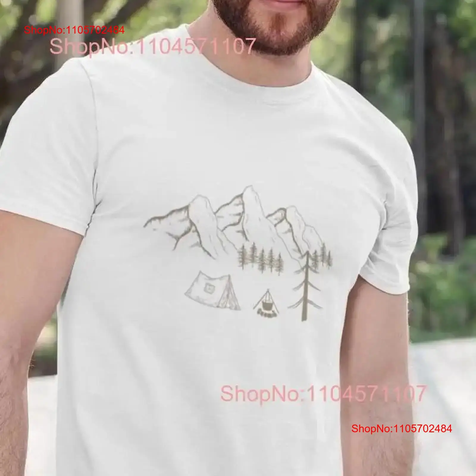 Outdoor Adventure Outfit - Mountain Camping T Shirt Adventure Nature