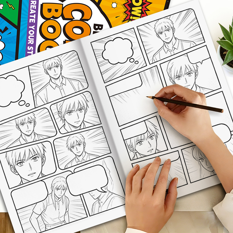 Thick Paper Comic Creation Dra - Outdoor Adventure Books 评论和价格