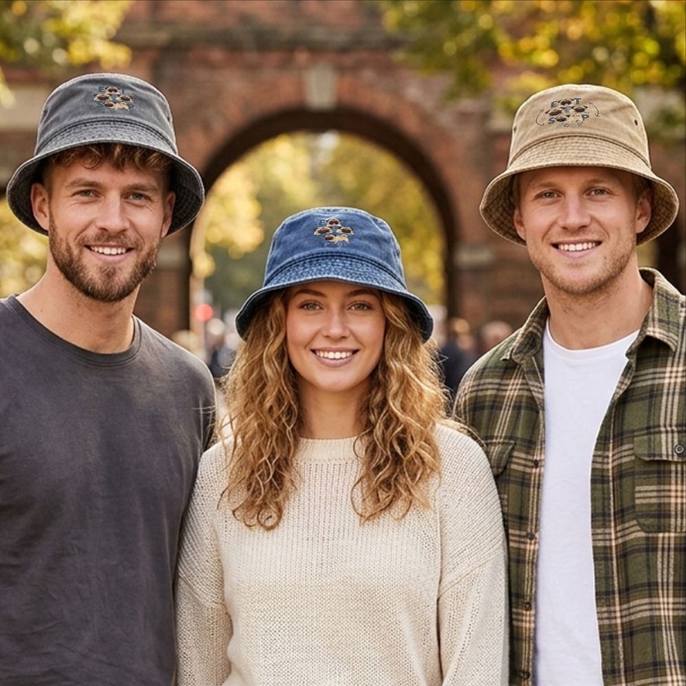 1pc Vintage Washed Bucket Hat  - Outdoor Adventure Festival 评论和价格