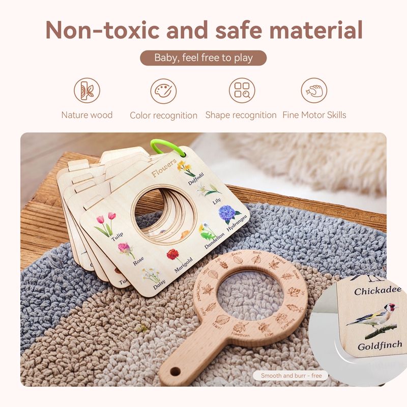 Wooden Montessori Toy Magnifyi - Outdoor Adventure Learning 评论和价格