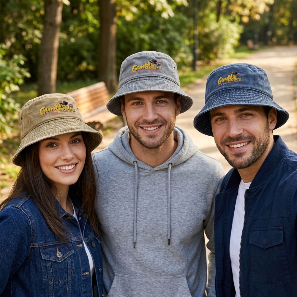 1pc Vintage Washed Bucket Hat  - Outdoor Adventure Festival 评论和价格
