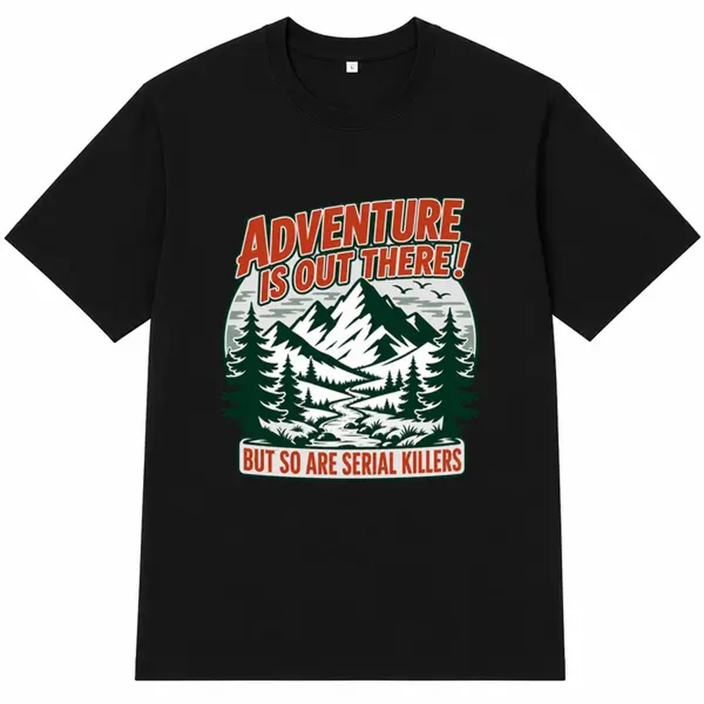 Outdoor Adventure Letter Print - Outdoor Adventure Outfit 评论和价格