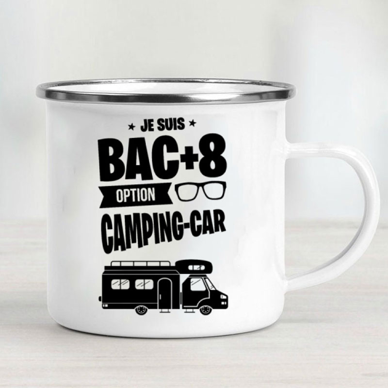 Camping Car Enamel Mug Adventu - Outdoor Adventure Festival 评论和价格