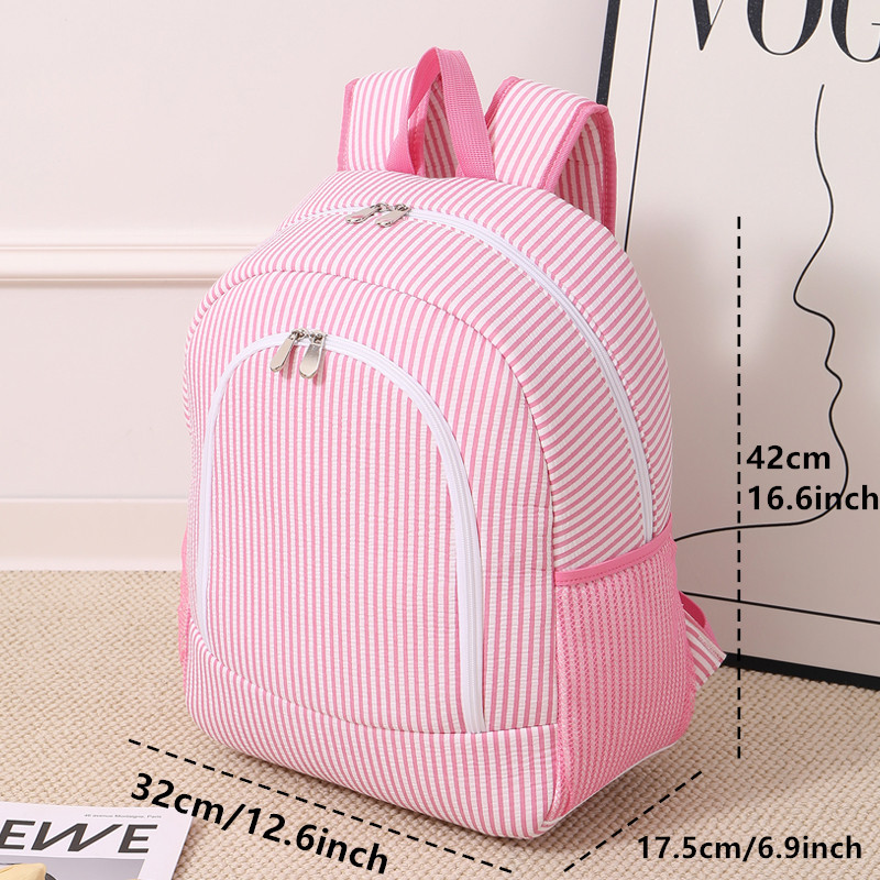 New Pink Striped Large Capacit - Outdoor Adventure Books 评论和价格