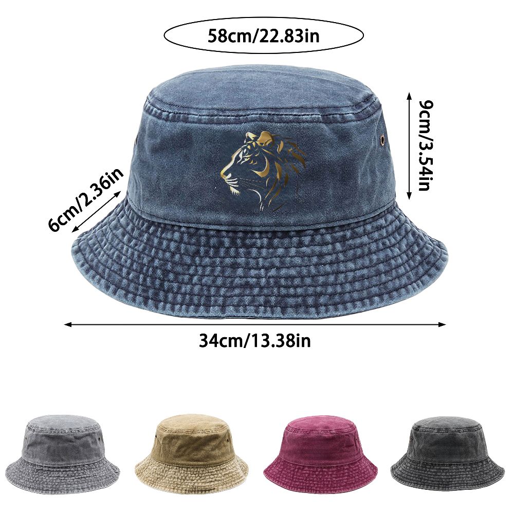 1pc Golden Lion Abstract Unise - Outdoor Adventure Festival 评论和价格