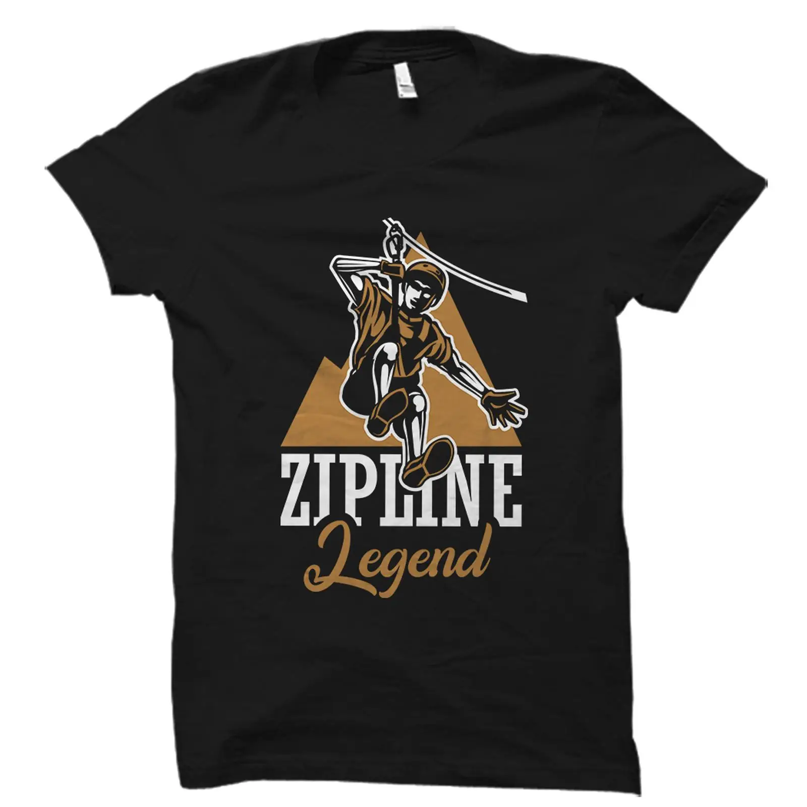 Zipline Legend T shirt Funny Z - Outdoor Adventure Zipline 评论和价格