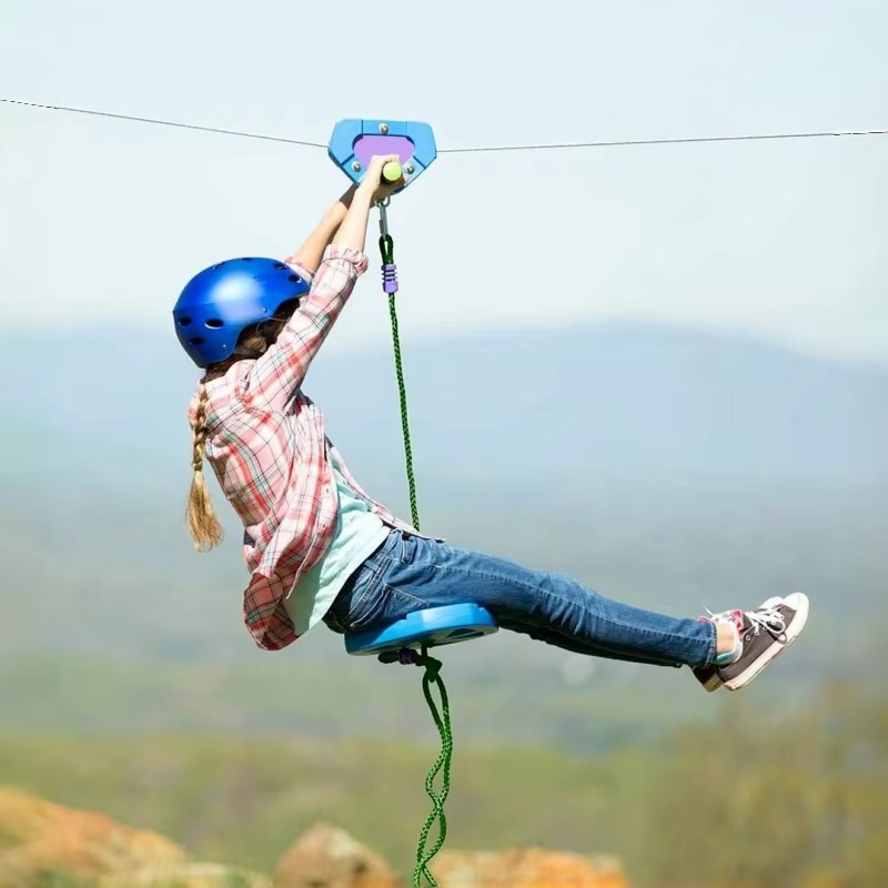 Zipline Game Set Outdoor zipli - Outdoor Adventure Zipline 评论和价格