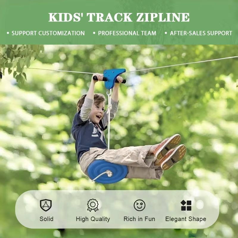 Zipline Game Set Outdoor zipli - Outdoor Adventure Zipline 评论和价格